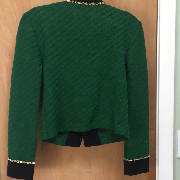 St. John Collection Green Blazer - Picture 3 of 3